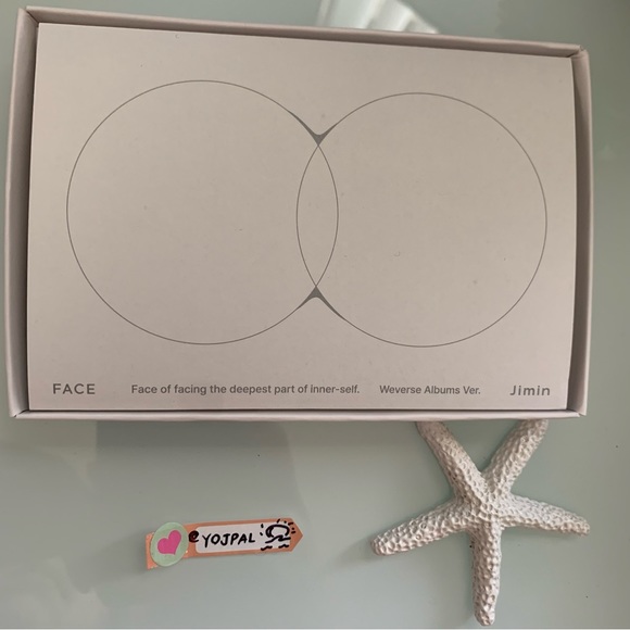 Jimin FACE Weverse Album Ver. - Picture 3 of 5